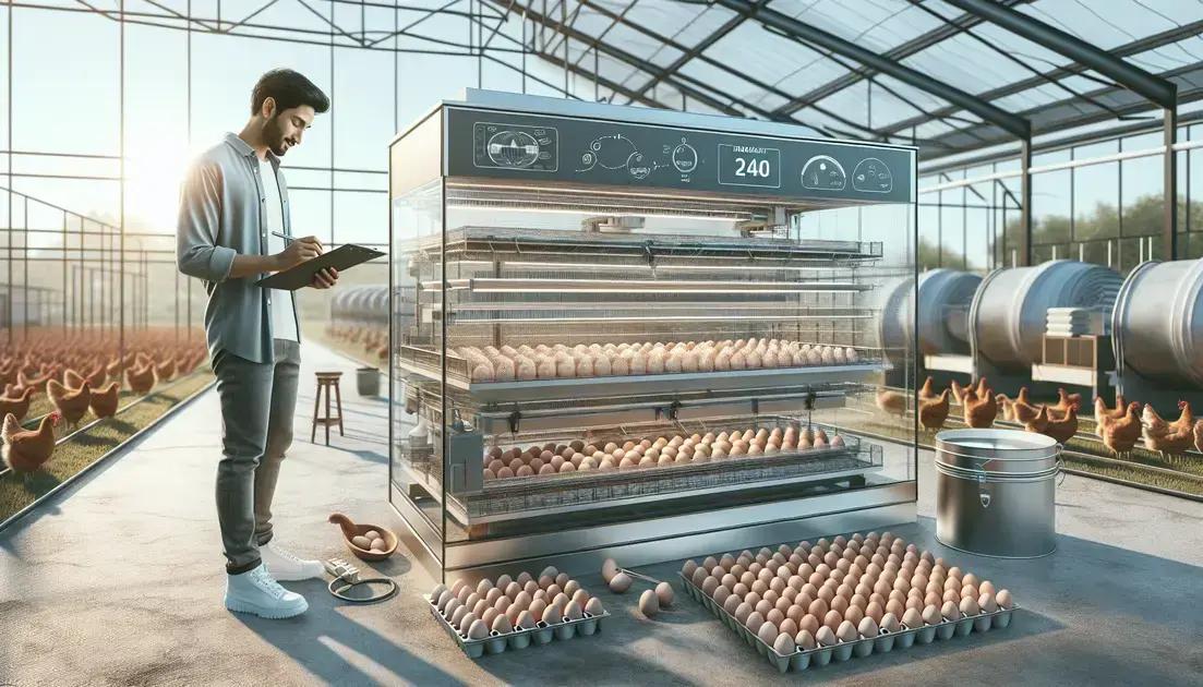 Chocadeira 240 Ovos: Otimize Sua Incubação com Eficiência