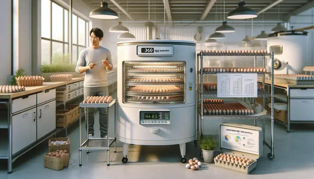 Chocadeira 360 Ovos: Guia Completo para Incubação Eficiente