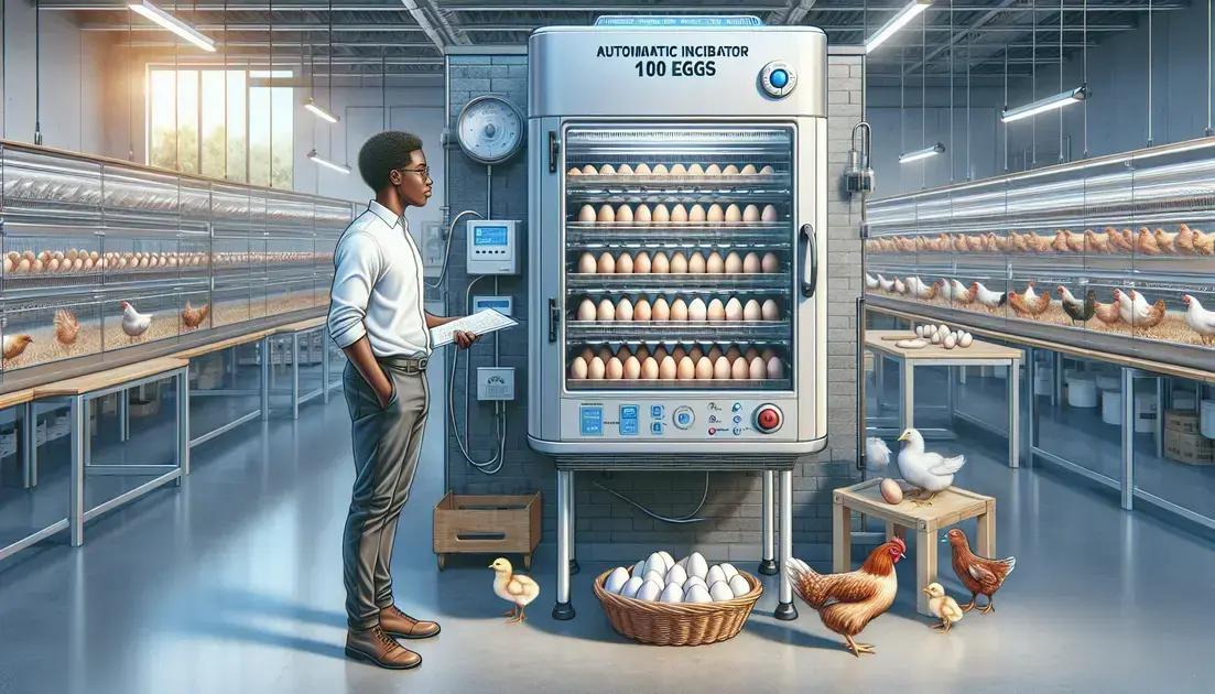 Chocadeira Automática 100 Ovos: A Revolução na Incubação de Aves