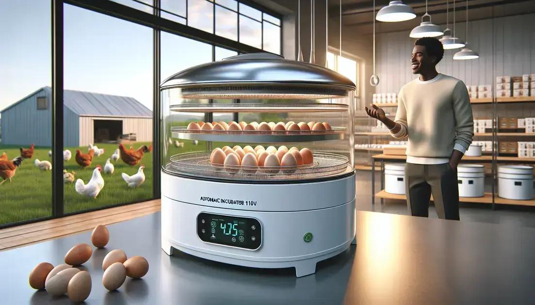 Chocadeira Automática 110v: A Solução Ideal para Incubação de Ovos