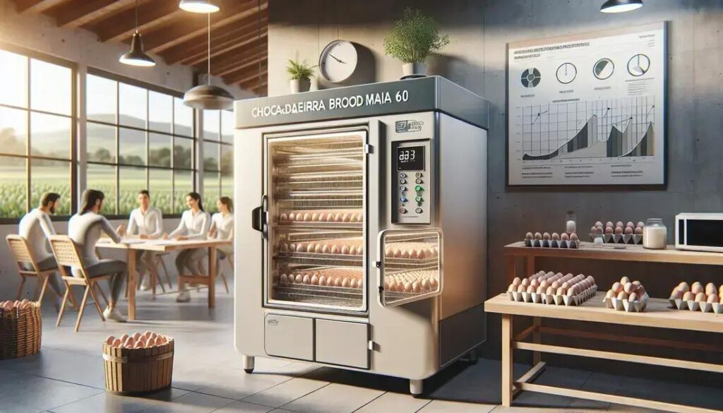 Chocadeira Brood Maia 60: Eficiência e Tecnologia na Incubação de Ovos